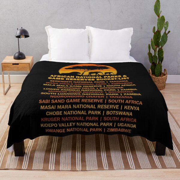 Item preview, African Safari Bucket List Sunset Lion Elephant Serengeti designed and sold by d247.