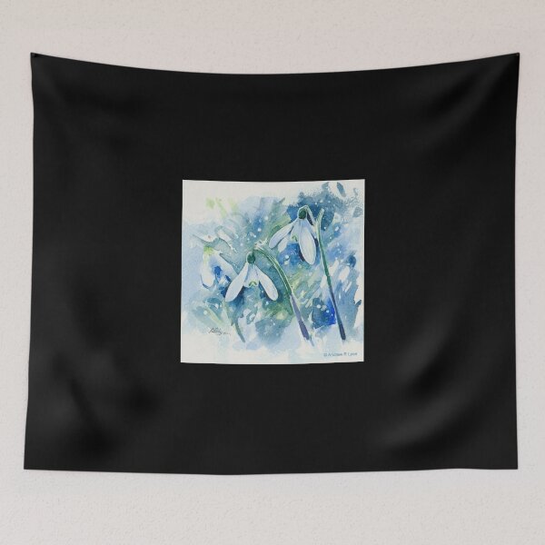 Item preview, Snowdrops Tank Top designed and sold by saurelmosert.
