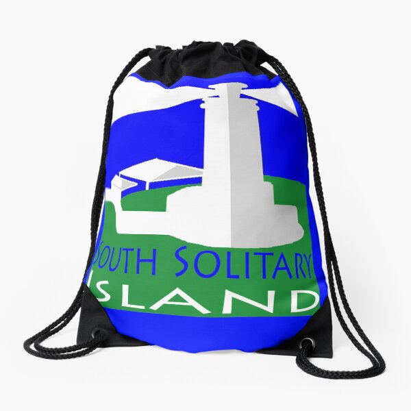 South Solitary Island Drawstring Bag