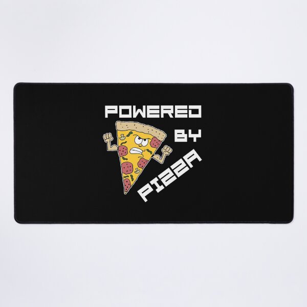 Item preview, Powered By Pizza Cartoon Funny designed and sold by jaycartoonist.