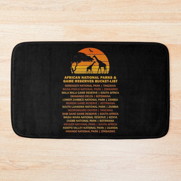 Item preview, African Safari Bucket List Sunset Giraffe Mother Serengeti designed and sold by d247.
