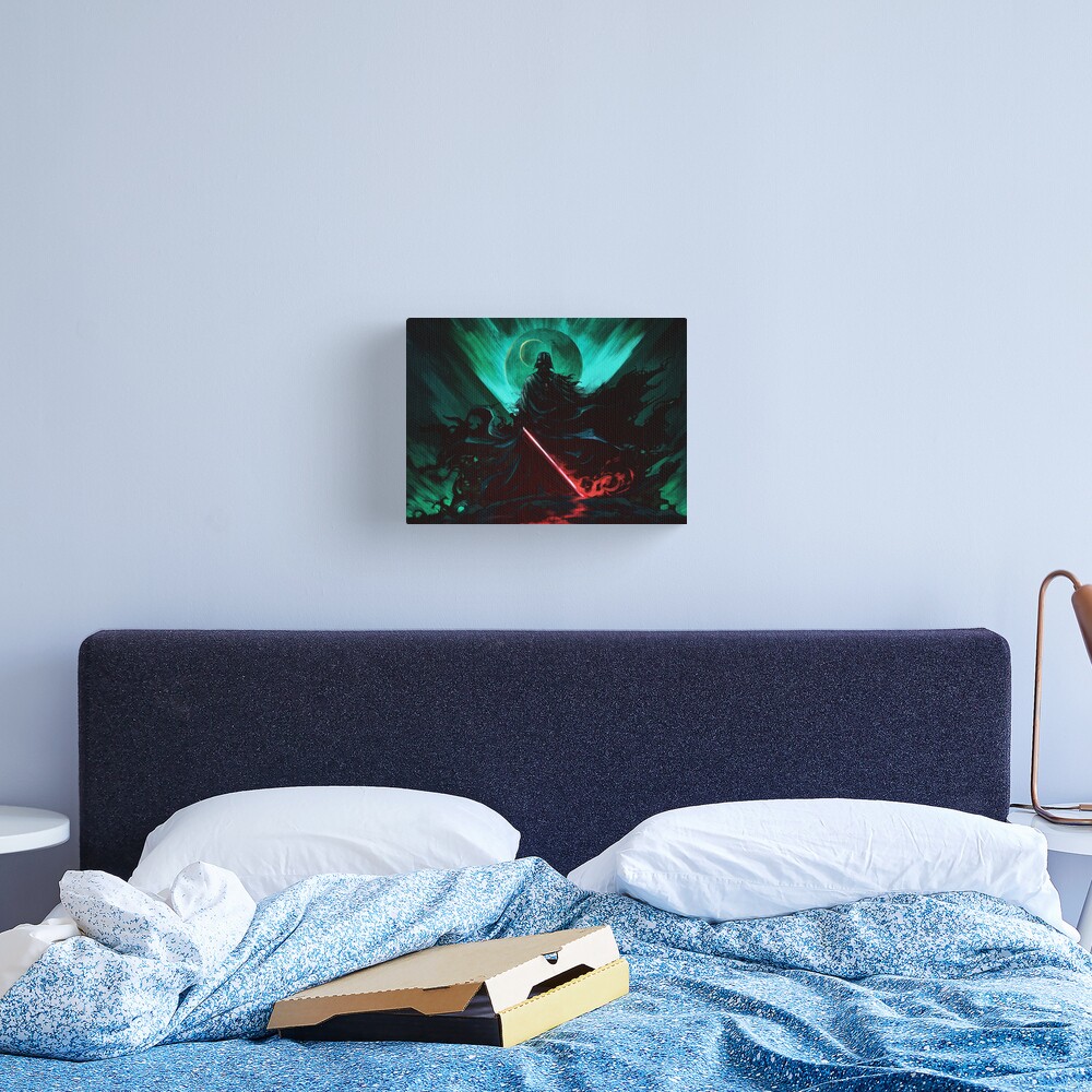 The dark lord Canvas Print