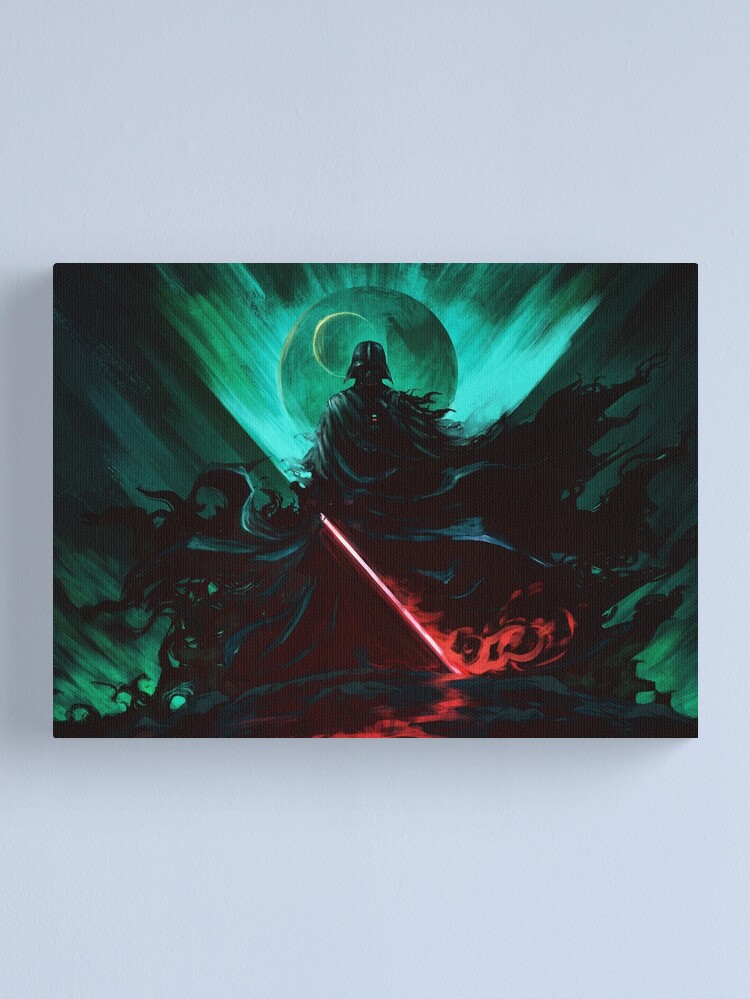 Alternate view of The dark lord Canvas Print