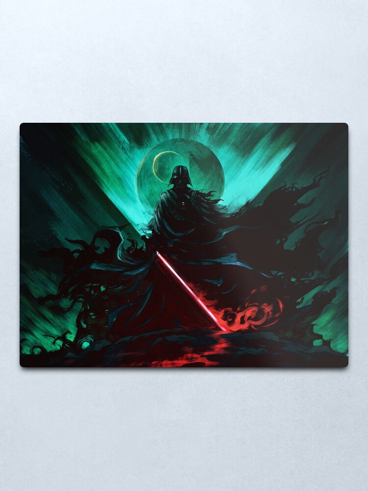 Alternate view of The dark lord Metal Print