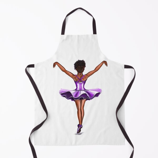 Item preview, Ballet dance black woman - African American ballerina 003- brown skin ballerina girl dancing designed and sold by Artonmytee.