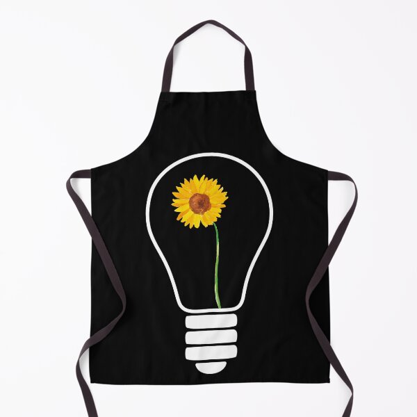 Item preview, Light Bulb With Yellow Flowers designed and sold by EIMgraphic.