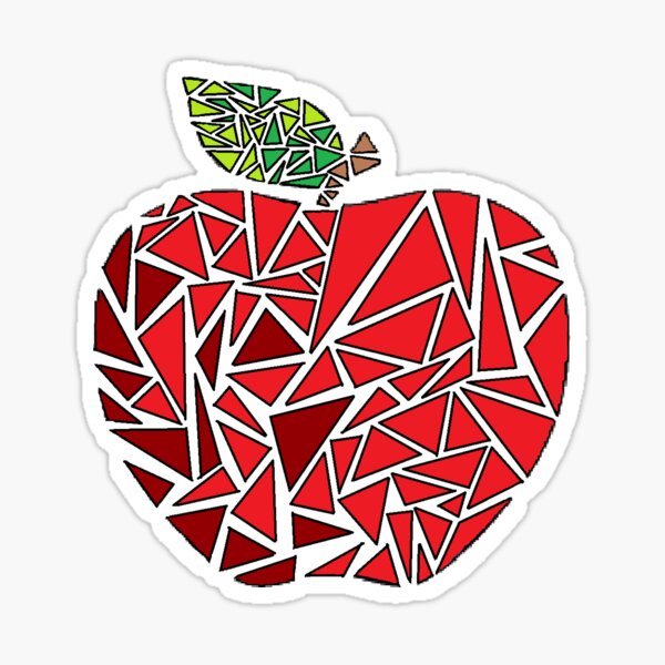 Item preview, Apple Sticker designed and sold by Katherine Cardone.