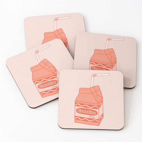 Item preview, Creative Juice 100% Pure in Peach and Orange designed and sold by thefunkyzen.