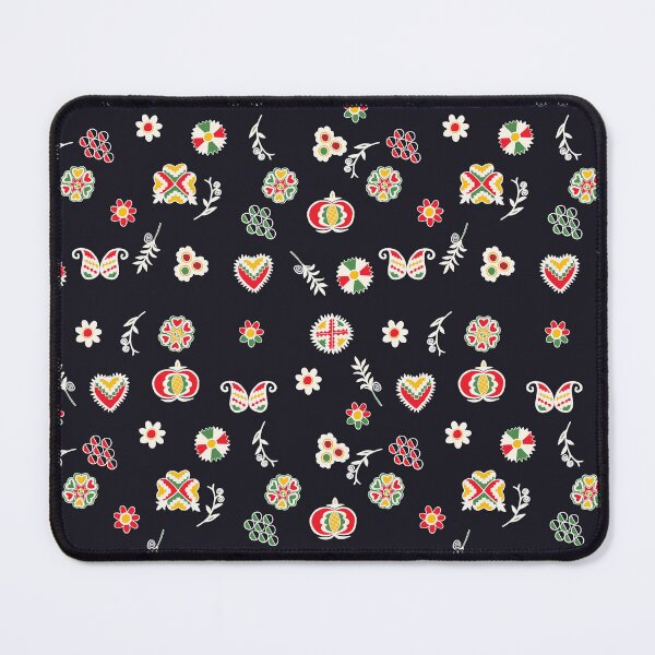 Item preview, Jablicko srdicko / apples and hearts large pattern designed and sold by Folkiestore.