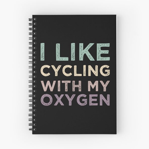 Item preview, I Like Cycling With My Oxygen designed and sold by medbdj.