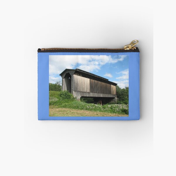 Item preview, Fisher Railroad Covered Bridge Wolcott, Vermont designed and sold by gotucoveredart.
