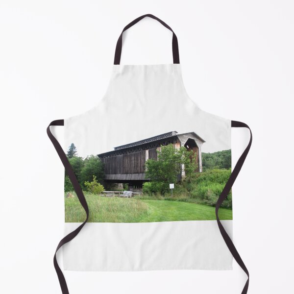 Item preview, Fisher Railroad Covered Bridge Wolcott, Vermont designed and sold by gotucoveredart.