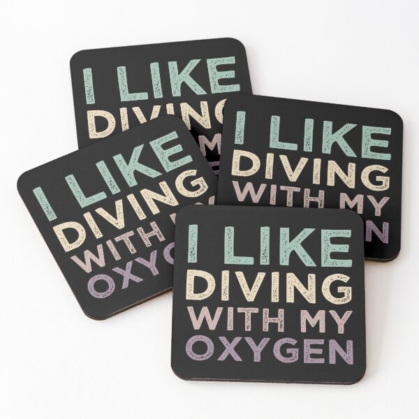 Item preview, I Like Diving With My Oxygen designed and sold by medbdj.