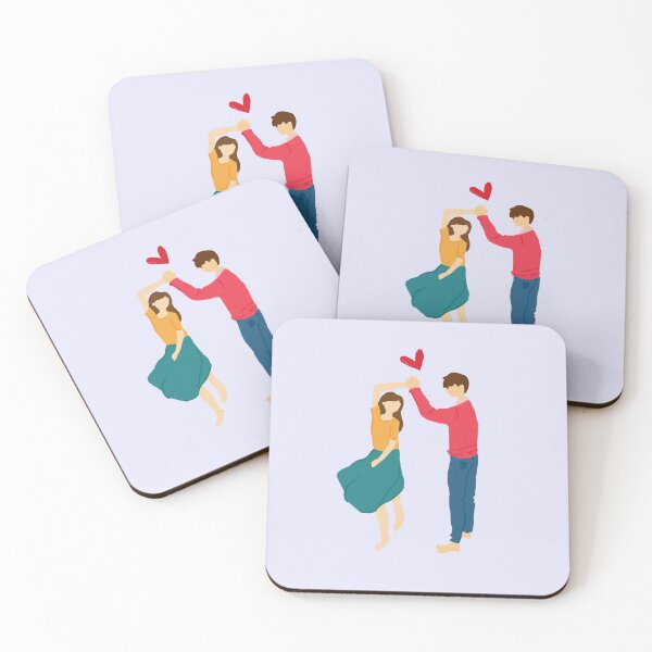 Item preview, Dancing cute couple Illustration designed and sold by Cosmodoody.
