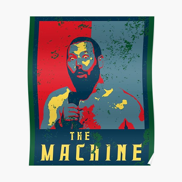"The Machine Political Poster Bert Kreischer 11" Poster for Sale by BunkerStore Redbubble