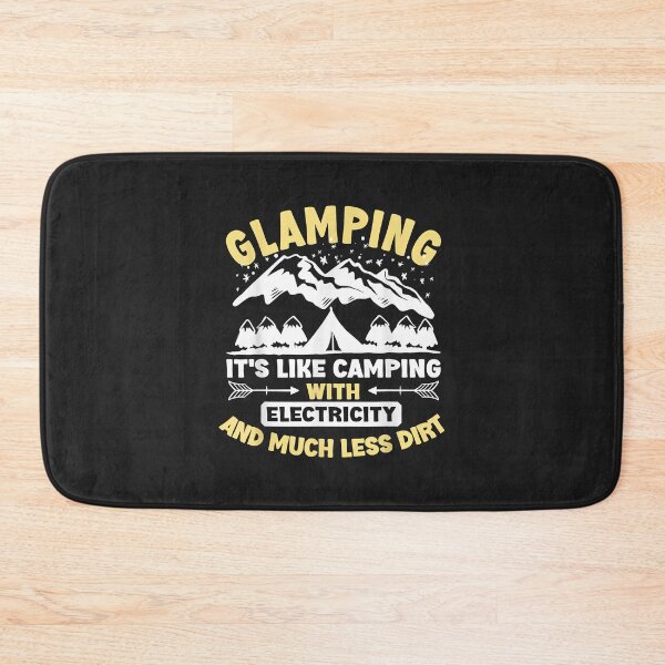 Item preview, Glamping Definition Glamper Women Men Wine Funny Camping designed and sold by JeffreyMCombs.