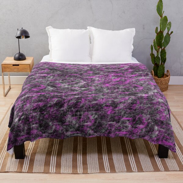 Item preview, Partly Purple Abstract Digital Artwork Pattern designed and sold by AMSonArt.