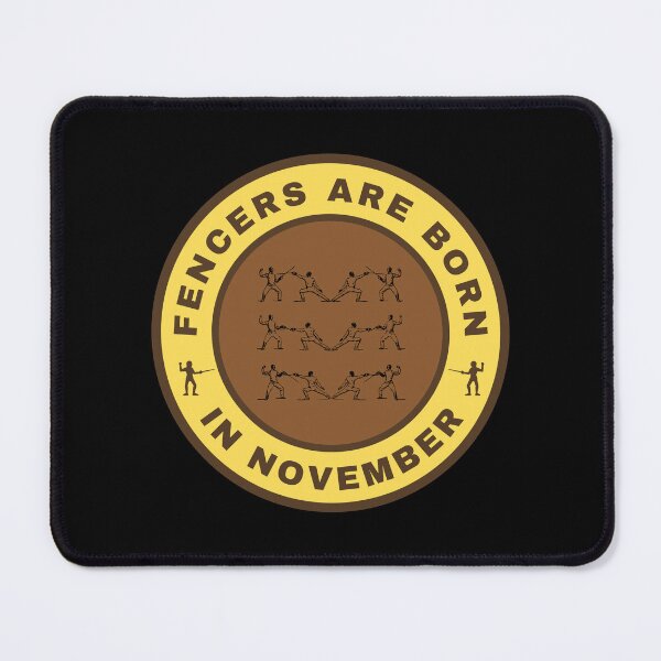 Item preview, Fencers are born in November alternate design designed and sold by fev-rocks.