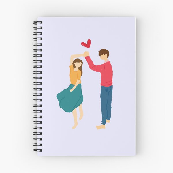 Item preview, Dancing cute couple Illustration designed and sold by Cosmodoody.