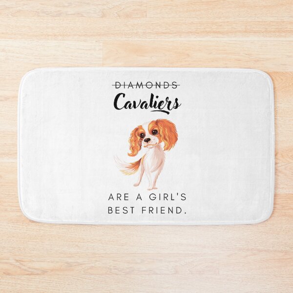 Item preview, Cavalier dogs are a girl's best friend designed and sold by LiliesValley.