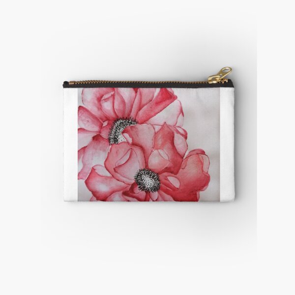 Item preview, Two red flower paintings  designed and sold by Nature  Nblossom.