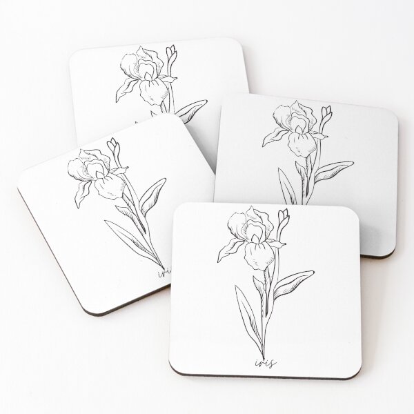 Artikelvorschau, Iris Februar Geburtsblume entworfen und verkauft von mnpressler.