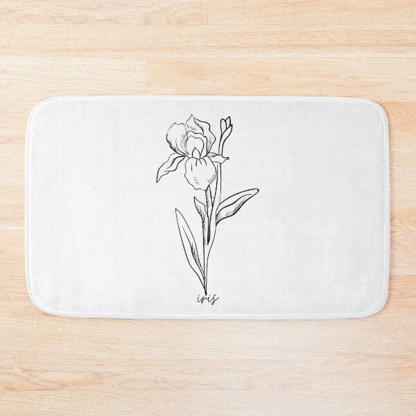 Item preview, Iris February Birth Flower  designed and sold by mnpressler.
