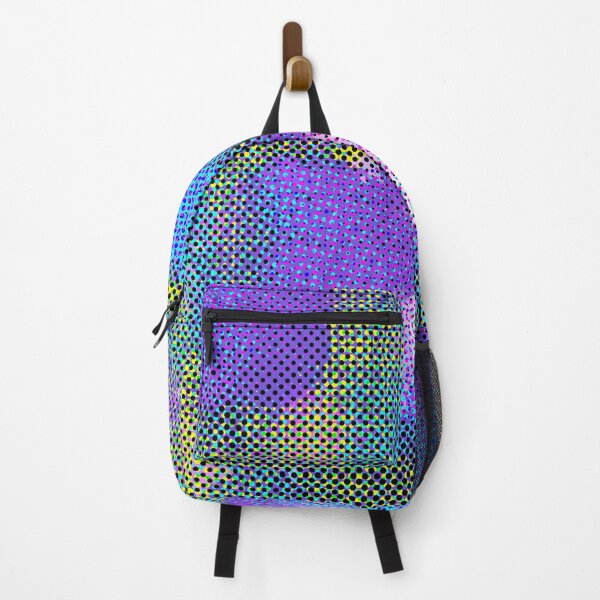 Item preview, Pastel Patchwork Cool Halftones Abstract Digital Design designed and sold by AMSonArt.