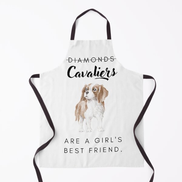 Item preview, Cavalier dogs are a girl's best friend designed and sold by LiliesValley.
