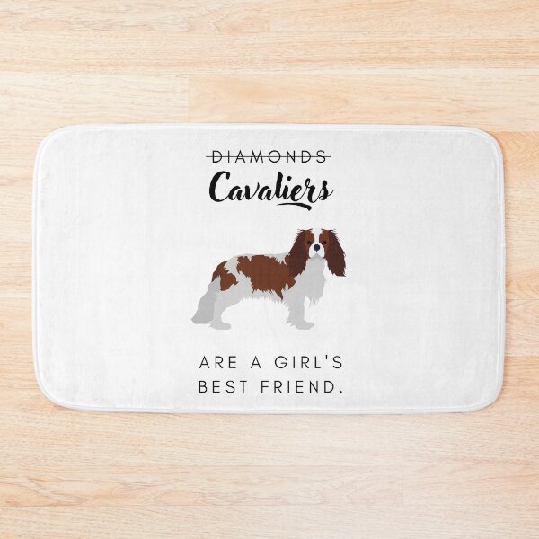 Item preview, Cavalier dogs are a girl's best friend designed and sold by LiliesValley.