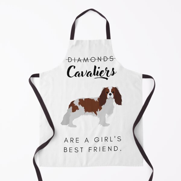 Item preview, Cavalier dogs are a girl's best friend designed and sold by LiliesValley.
