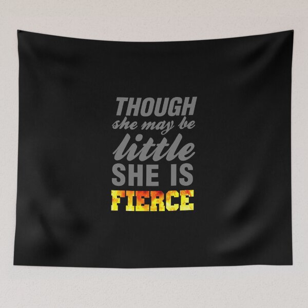 Item preview, Though She May Be Little She Is Fierce Womens Workout Tank Tops Tank Top designed and sold by krnnvrstacy.