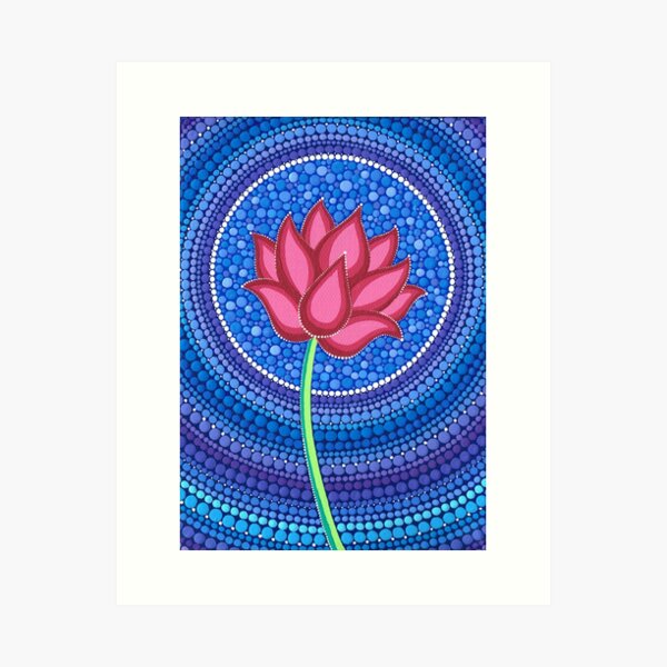 Item preview, Splendid Lotus Flower designed and sold by Elspeth McLean.