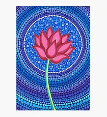 Splendid Lotus Flower Photographic Print