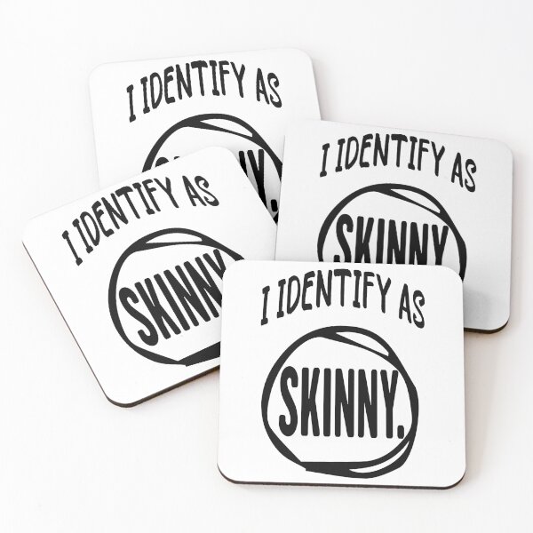 Item preview, i'm fat but i identify as skinny i'm trans-slender designed and sold by katherinebower.