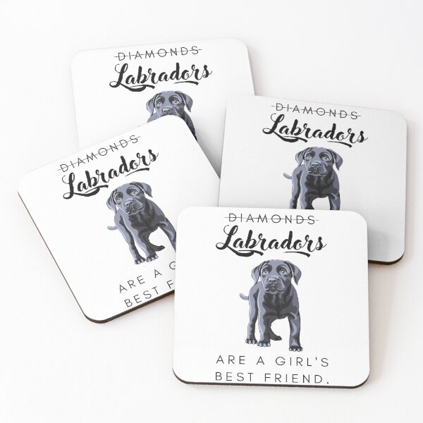 Item preview, Labradors are a girl's best friend designed and sold by LiliesValley.