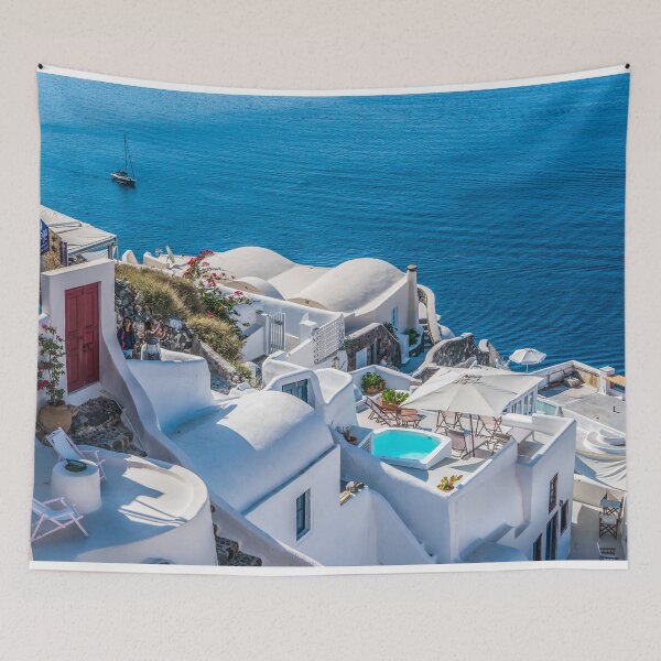 Item preview, Santorini Greece designed and sold by Jiksy.