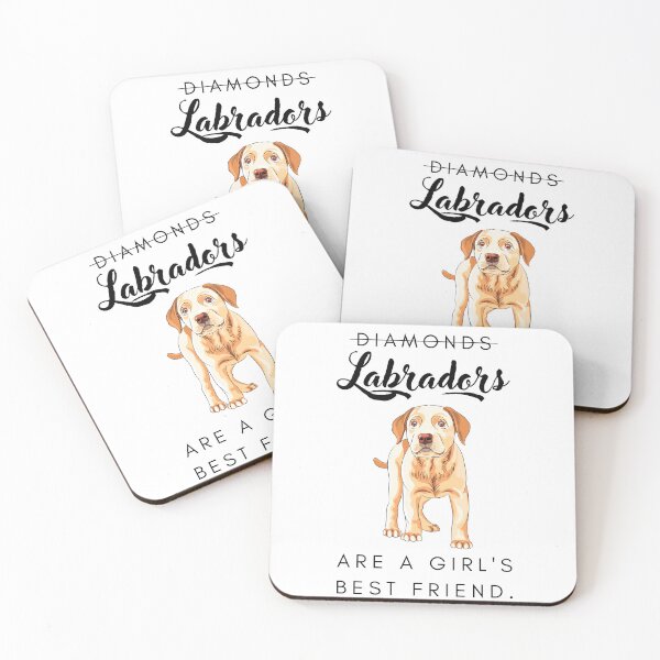 Item preview, Labradors are a girl's best friend designed and sold by LiliesValley.