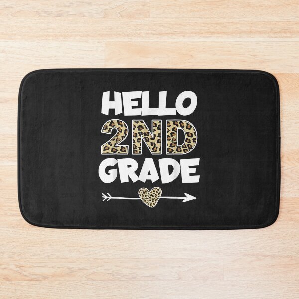 Item preview, Hello 2nd Grade Leopard Print Second Grade Teacher Kids Gift designed and sold by JeffreyMCombs.