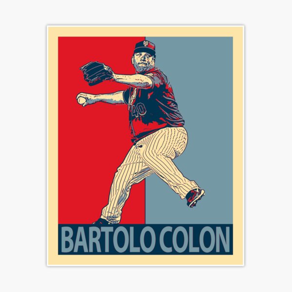 Bartolo Colon #30 Pitching Magnet for Sale by DadSports