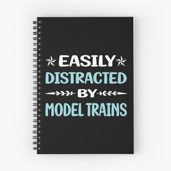 Item preview, Funny Easily Distracted Model Train Trains Railroad Railway designed and sold by robinnacallanyi.