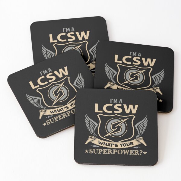 Item preview, Lcsw T Shirt - Superpower Job Gift Item Tee designed and sold by watkinsmat.