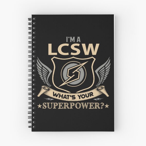 Item preview, Lcsw T Shirt - Superpower Job Gift Item Tee designed and sold by watkinsmat.