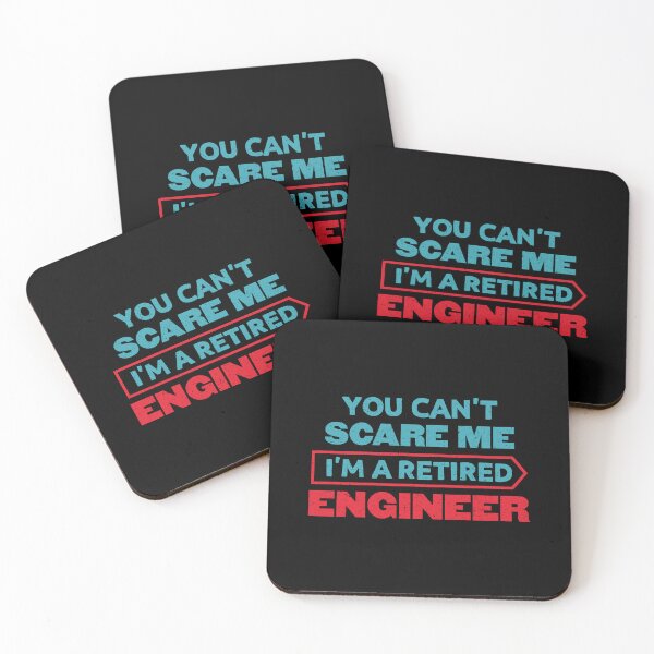 Item preview, You Can't Scare Me I'm A Retired Engineer: Funny Retirement Gift - Engineer Retirement designed and sold by Adexyl.
