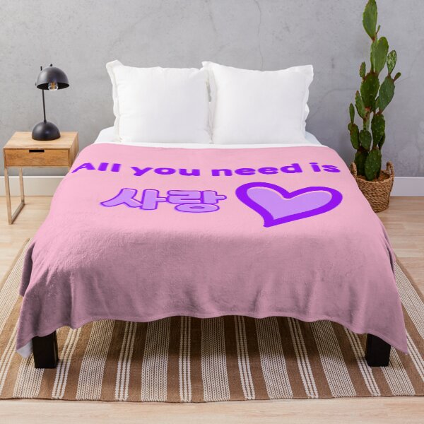 Item preview, All you need is Sarang - LOVE - Purple designed and sold by SalxSal.