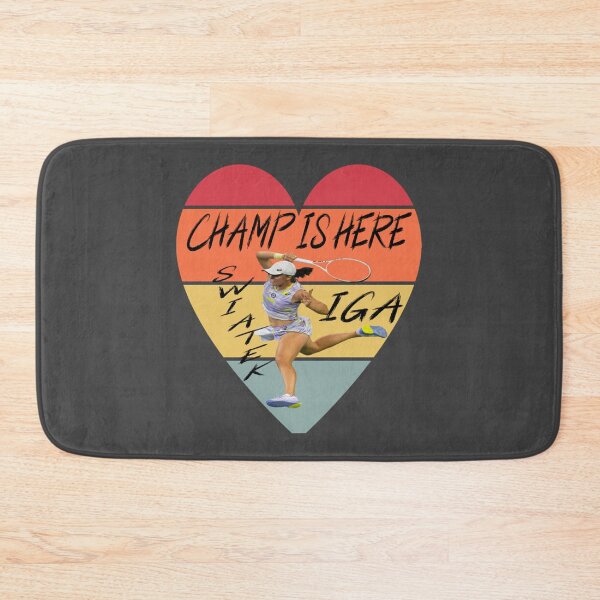 Item preview, IGA SWIATEK THE CHAMP IS HERE    designed and sold by ADSVectorMaster.