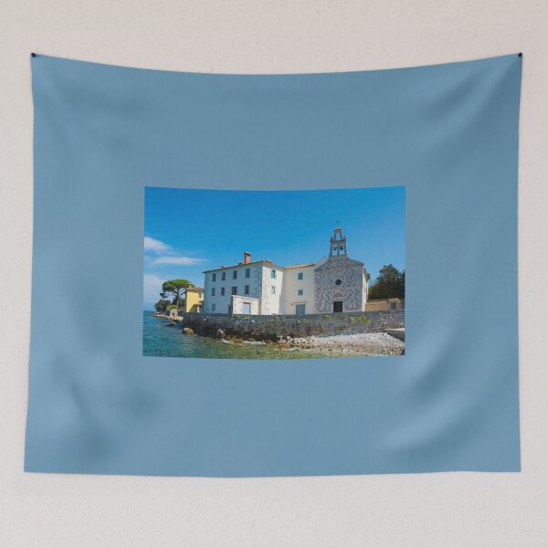 Item preview, Glavotok Church and Monastery on Krk Island, Croatia designed and sold by jojobob.
