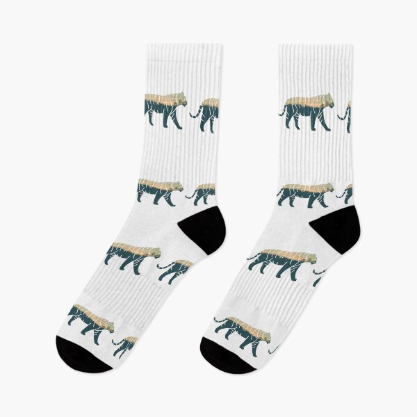 Item preview, Forest Trees Under Calm Sky Tiger | Colorful Tiger designed and sold by BopleDesigns.