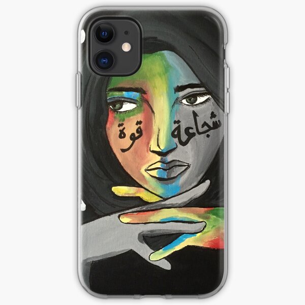 Courage and Strength iPhone Soft Case