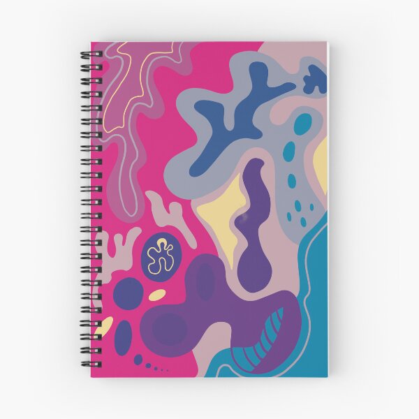 Item preview, Underwater abstract wiggle art designed and sold by elliebart.
